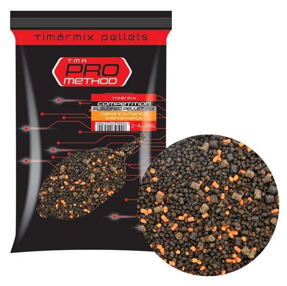 TIMAR PELLET COMPETITION MIX 800G 2-4MM NARANČA-MANGO